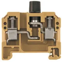 Weidmuller 0501620000 Zekering-serieklem Schroeven Middelgeel 20 stuk(s) Piece