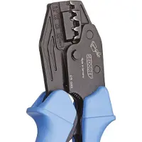 Gedore 8156 2836831 Krimptang Ongeïsoleerde open connectoren 0.25 tot 6.0 mm²