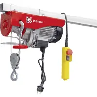 Holzmann Maschinen ESZ500D_230V Elektrische kabellier Draagkracht (met keerschijf) 500 kg Draagkracht (zonder keerschijf) 250 kg