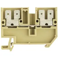 Weidmuller 0699660000 Doorgangsserieklem Kabelschoen Beige, Geel 50 stuk(s)