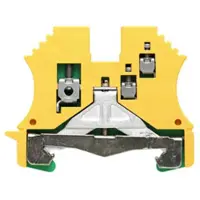Weidmuller 1016400000 Aardingsklem Schroeven Groen-geel 100 stuk(s)