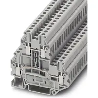 Phoenix Contact 3074444 Doorgangsserieklem 6.2 mm Schroeven Grijs 50 stuk(s) Piece