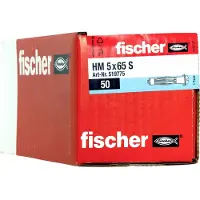 Fischer Hollewandplug 5x65mm HM 5x65 s 519775 (50 stuks)