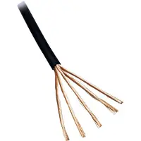 Bkl Electronic 1509016/10 Audiokabel 6 x 0.08 mm² Zwart 10 m