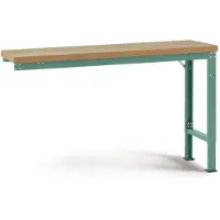 Manuflex WP7034.0001 Werkbank uitbreidingsmodule (b x d) 2000 mm x 700 mm Grijs, Groen