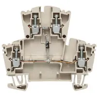 Weidmuller 1023300000 Componentenserieklem Schroeven Donkerbeige 25 stuk(s)