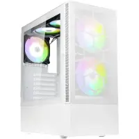 Kolink OBSERVATORY MX, Midi-toren, PC, Wit, ATX, Micro ATX, Mini-ITX, Kat, Gehard glas, Gaming