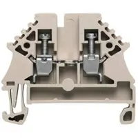 Weidmuller 1023700000 Doorgangsserieklem Schroeven Donkerbeige 100 stuk(s) Piece