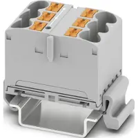 Phoenix Contact 1082479 Verdeelblok Push-In-klem Grijs 10 stuk(s)