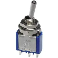 APEM 5559A 5559A Tuimelschakelaar 250 V/AC 3 A 3x aan/uit/aan Continu/0/continu 1 stuk(s)