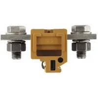 Weidmuller 0170620000 Doorgangsserieklem Boutaansluiting Middelgeel 5 stuk(s) Piece