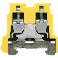 Weidmuller 1303360000 Aardingsklem Schroeven Geel-groen 100 stuk(s)
