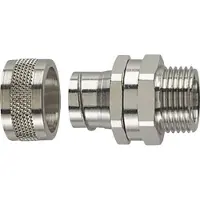 Hellermanntyton 166-31104 PCS20-SM-M20-NPB-ML Slangbevestiging Metaal M20 Recht 1 stuk(s)