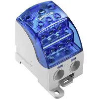 Weidmuller 2519480000 Verdeelblok Schroeven Grijs, Blauw 1 stuk(s)