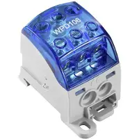 Weidmuller 2518570000 Verdeelblok Schroeven Grijs, Blauw 1 stuk(s)