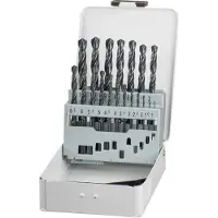 Kwb 421944 HSS Metaal-spiraalboorset 19-delig 1 mm, 1.5 mm, 2 mm, 2.5 mm, 3 mm, 3.5 mm, 4 mm, 4.5 mm, 5 mm, 5.5 mm, 6 mm, 6.5 mm, 7 mm, 8 mm, 8.5 mm, 9 mm, 9.5