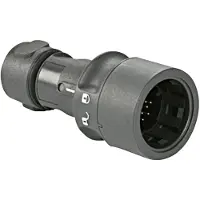 BULGIN PXP6010/03P/CR/0507 Ronde connector Stekker, recht Totaal aantal polen: 2 + PE Serie (ronde connectoren): Buccaneer 6000 1 stuk(s)