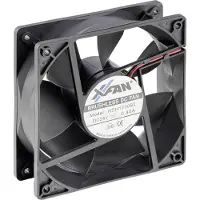 X-FAN RDH1238S Axiaalventilator 24 V/DC 217.8 m³/h (l x b x h) 120 x 120 x 38 mm