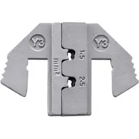 Toolcraft TO-9625884 Krimpinzetstuk Yazaki YES/YESC 2.8 onverzegeld contact 1.5 tot 2.5 mm² Geschikt voor merk