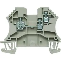 Weidmuller 1833840000 Doorgangsserieklem Schroeven Zwart 100 stuk(s)