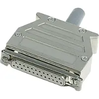 Harting 09 67 015 0453 09670150453 Aantal polen: 15 Kunststof, gemetalliseerd 180 ° Zilver 1 stuk(s)