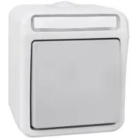 PERANOVA 102443 Pera Knop spatwaterdicht Lichtgrijs, Donkergrijs 1 stuk(s)
