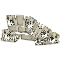 Weidmuller 2669020000 Installatie-etageklem 5.1 mm Steekaansluiting Beige 50 stuk(s)