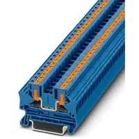 Phoenix Contact 1088729 Doorgangsserieklem 6.2 mm Push-In-klem Blauw 50 stuk(s)