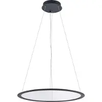 Deko-light 342252 342252 LED-hanglamp LED LED vast ingebouwd 50.0 W Zwart