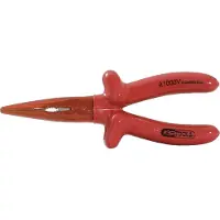 Ks Tools 117.1718 Platte rondbektang Recht Gereedschapsstaal 200 mm