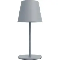 M-E LUNA-80 G 41435 Tafellamp met accu LED LED vast ingebouwd 3 W Grijs