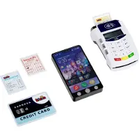Klein 7274 POS terminal en kinderen mobiele telefoon smartphone met licht, geluid en contactloze betaalfunctie speelgoed voor kinderen vanaf 3 jaar
