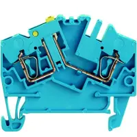 Weidmuller 1779120000 Testscheidingsserieklem Spanveer Blauw 100 stuk(s)