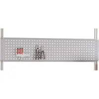 Manuflex ZB8273.9006 Gereedschap geperforeerde plaat voor alu-aufbauportale, gebruiksh = 300 mm. Voor tafel breedte 1500 mm