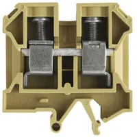 Weidmuller 0271060000 Doorgangsserieklem Schroeven Beige, Geel 50 stuk(s)
