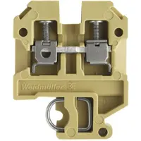 Weidmuller 0279660000 Doorgangsserieklem Schroeven Beige, Geel 100 stuk(s) Piece