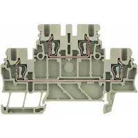 Weidmuller 1791140000 Klem 2-etages Spanveer Blauw 100 stuk(s)