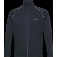 BOSS Sweatvest 'Mix&Match' donkerblauw / wit