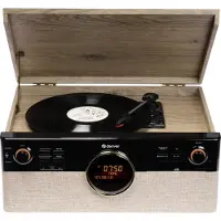 Denver Retro Platenspeler - Radio - CD - Cassette - Bluetooth - Auto stop - MRD180