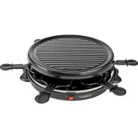 Melissa raclette / gourmetset | 6 personen | 800 W | Ø 29 cm | antiaanbaklaag