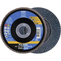 PFERD TOOLS 67764125 Z Psf Steelox Lamellenschijf Diameter 125 mm Boordiameter 22.23 mm Korrelgrootte (num) 40 10 stuk(s)