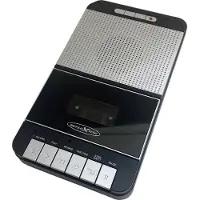 Reflexion Draagbare cassettespeler MP3 Zwart, Grijs