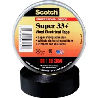 Scotch SUPER33+-25X33 Isolatietape Zwart (l x b) 33 m x 25 mm