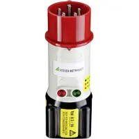Gossen metrawatt A3-16 Meetadapter CEE-stekker 16 A 5-polig - Bus 4 mm Meerdere kleuren