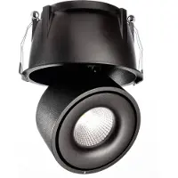 Deko-light 565351 Uni II Max LED-inbouwlamp Energielabel: G (A - G) LED vast ingebouwd 24 W Zwart