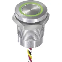 APEM CPB2110000NGSC CPB2110000NGSC Sensortoets 12 V 0.2 A Moment Groen, Rood IP68, IP69K 1 stuk(s)