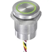 APEM CPB2110000KGSS CPB2110000KGSS Sensortoets 24 V 0.2 A Moment Groen, Rood IP68, IP69K 1 stuk(s)