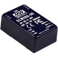 MEAN WELL SCW08B-12 DC/DC-converter 8 W Aantal uitgangen: 1 x Inhoud 1 stuk(s)