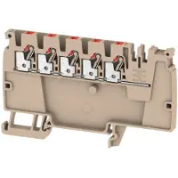 Weidmuller 1988290000 Doorgangsklem 5.1 mm Spanveer Grijs 50 stuk(s)