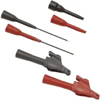 Fluke TP920 1616659 Veiligheids-testpuntenset Steekaansluiting 2 mm CAT III 300 V Rood, Zwart 1 stuk(s)
